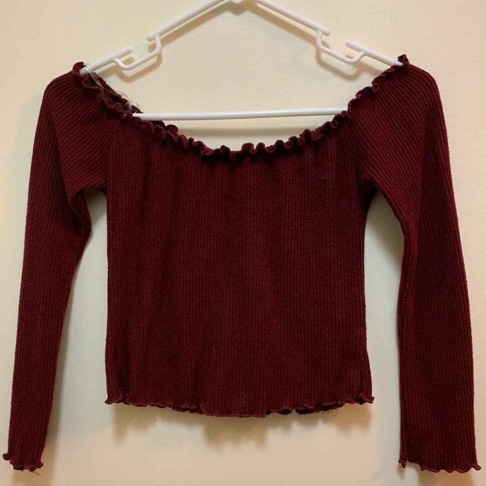 Crop Top Long Sleeve